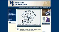 Desktop Screenshot of holsteinfoundation.org